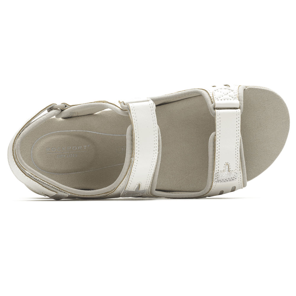 Rockport Sandals For Womens White - Eileen Comfort - YZ2768041